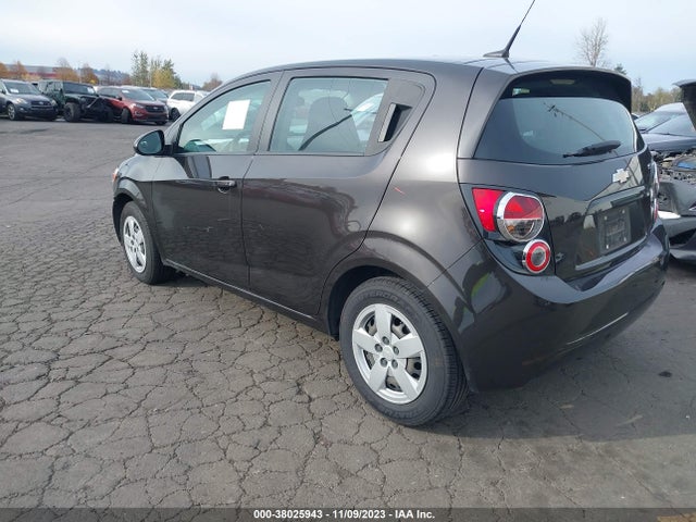 Chevrolet Sonic Ls Manual 2014 1G1JB6SG4E4128908 Image 3