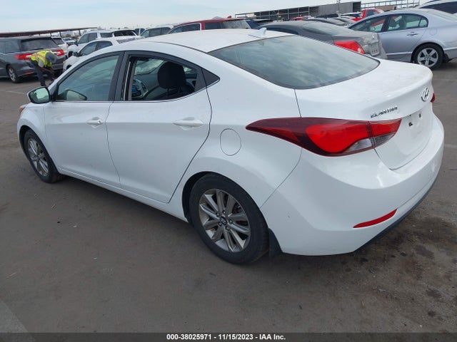 2015 HYUNDAI ELANTRA SE VIN: 5NPDH4AE6FH623632