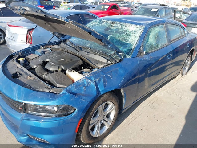 2022 DODGE CHARGER SXT RWD VIN: 2C3CDXBG2NH255714