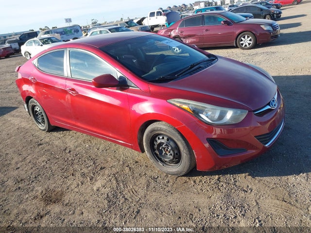 2016 HYUNDAI ELANTRA SE VIN: 5NPDH4AEXGH697475