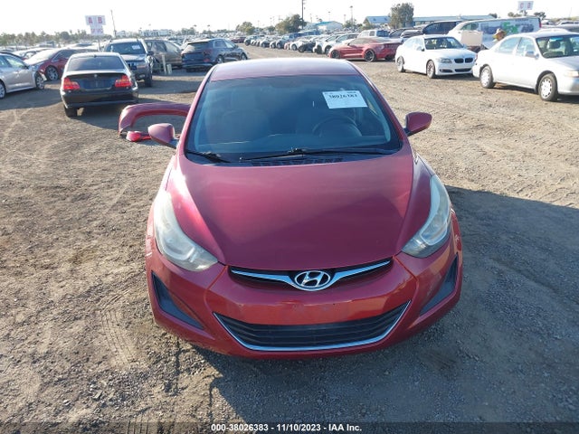 2016 HYUNDAI ELANTRA SE VIN: 5NPDH4AEXGH697475