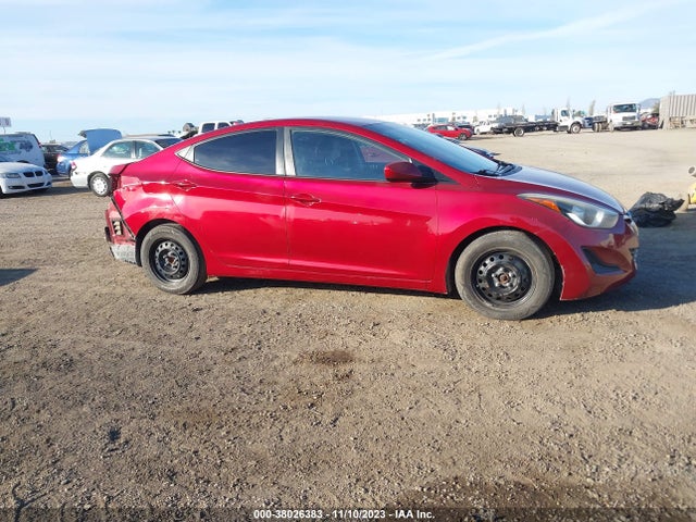 2016 HYUNDAI ELANTRA SE VIN: 5NPDH4AEXGH697475