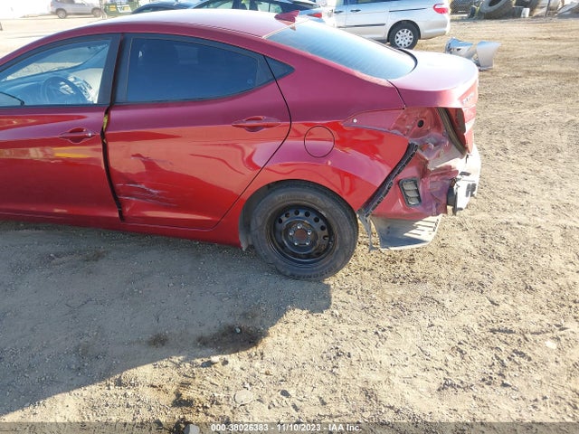 2016 HYUNDAI ELANTRA SE VIN: 5NPDH4AEXGH697475