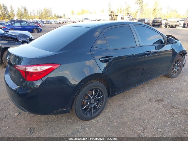 2019 TOYOTA COROLLA LE VIN: 2T1BURHE1KC236375