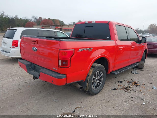 2018 FORD F-150 LARIAT VIN: 1FTEW1EP5JFA38192