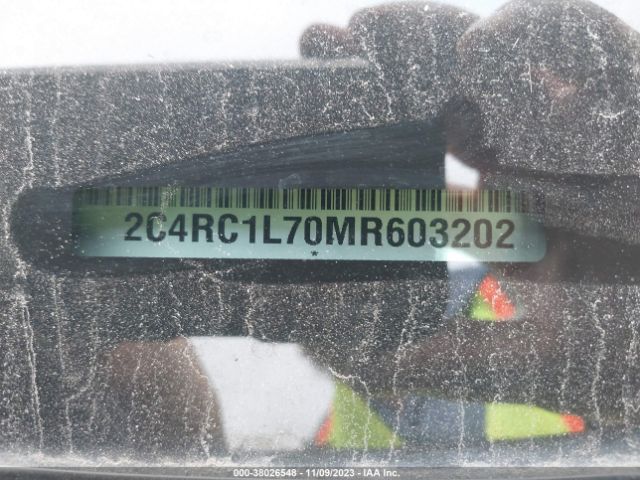 2C4RC1L70MR603202 Chrysler Pacifica Hybrid Touring L