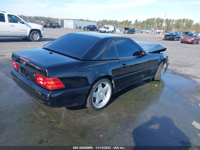 2001 MERCEDES-BENZ SL CLASS VIN: WDBFA68F81F200723