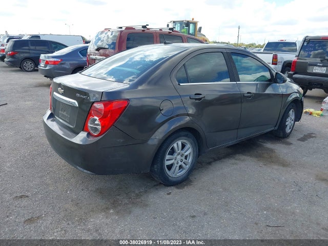 Chevrolet Sonic Lt Auto 2014 1G1JC5SH8E4146330 Image 4