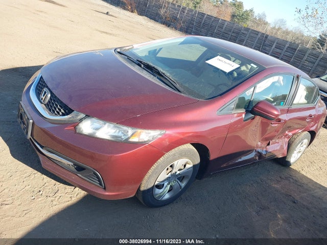 Honda Civic Lx 2015 19XFB2F51FE290820 Image 2