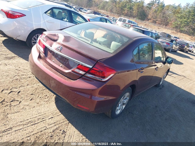 Honda Civic Lx 2015 19XFB2F51FE290820 Image 4