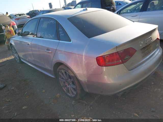 2012 AUDI A4 2.0T PREMIUM VIN: WAUFFAFL5CN011435