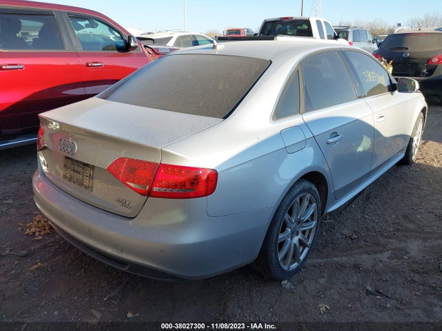 2012 AUDI A4 2.0T PREMIUM VIN: WAUFFAFL5CN011435