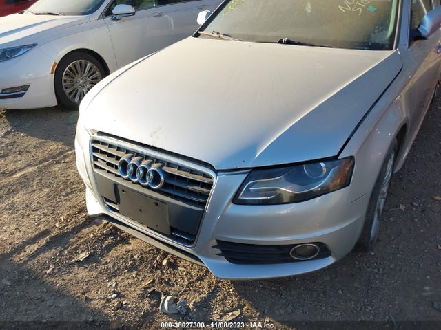 2012 AUDI A4 2.0T PREMIUM VIN: WAUFFAFL5CN011435