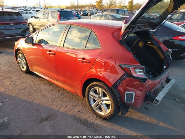 2019 TOYOTA COROLLA SE VIN: JTNK4RBE0K3008395