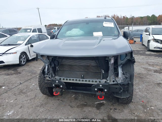 2021 CHEVROLET SILVERADO 1500 4WD SHORT BED CUSTOM TRAIL BOSS VIN: 3GCPYCEF7MG287232