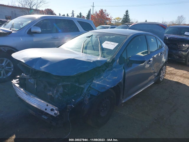 2022 TOYOTA COROLLA LE VIN: JTDEPMAE3NJ194303