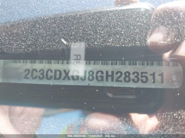 2C3CDXGJ8GH283511 Dodge Charger R/t Scat Pack
