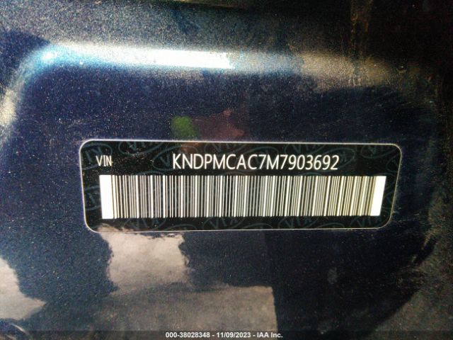 KNDPMCAC7M7903692 KIA Sportage Lx