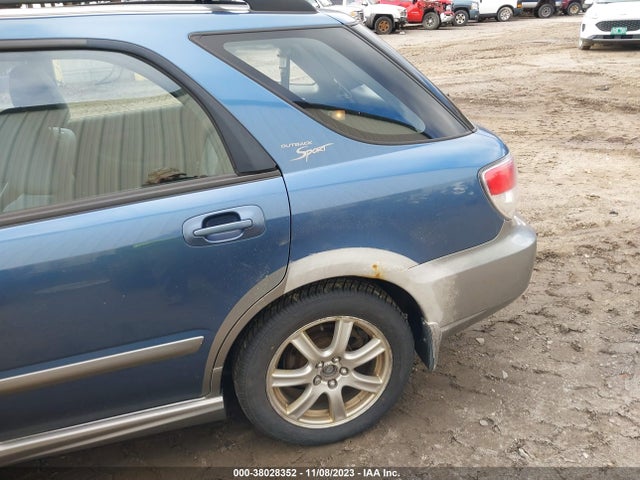 2007 SUBARU IMPREZA OUTBACK SPORT OUTBACK SPORT SP ED VIN: JF1GG63667H809906