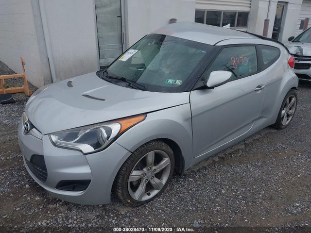 2013 HYUNDAI VELOSTER BASE W/BLACK VIN: KMHTC6ADXDU121332