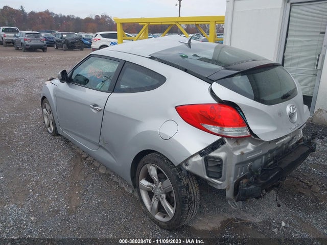2013 HYUNDAI VELOSTER BASE W/BLACK VIN: KMHTC6ADXDU121332