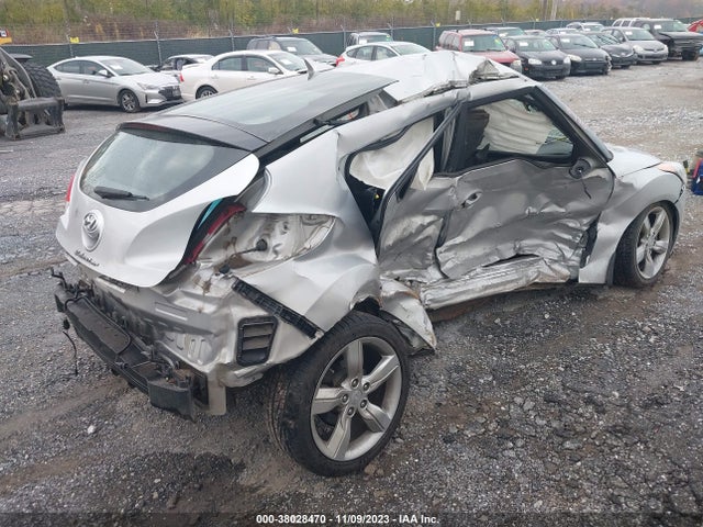 2013 HYUNDAI VELOSTER BASE W/BLACK VIN: KMHTC6ADXDU121332