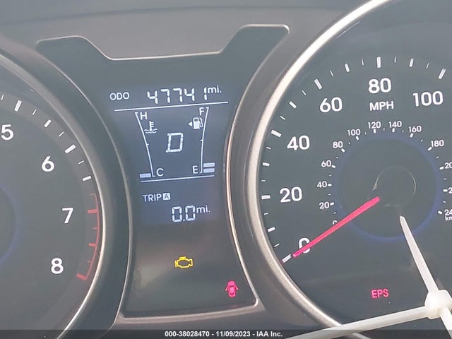 2013 HYUNDAI VELOSTER BASE W/BLACK VIN: KMHTC6ADXDU121332