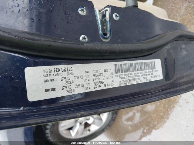 RAM 1500 Lone Star 2016 1C6RR6LT6GS155549 Image 9