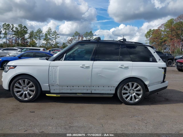 2014 LAND ROVER RANGE ROVER 5.0L V8 VIN: SALGS2TF8EA153529