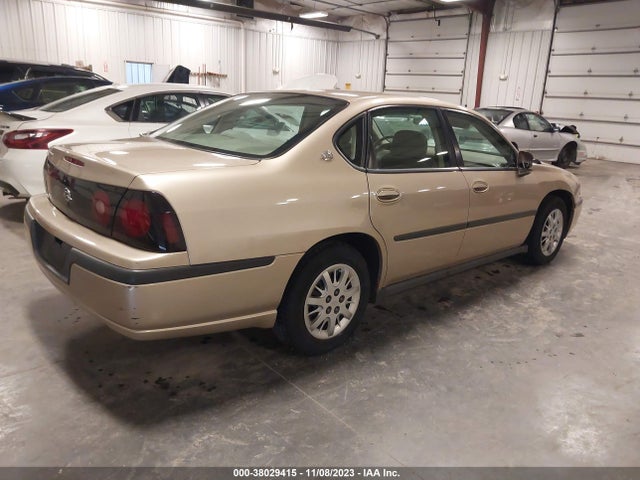 2005 CHEVROLET IMPALA BASE VIN: 2G1WF52E059342097