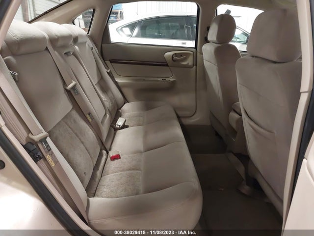2005 CHEVROLET IMPALA BASE VIN: 2G1WF52E059342097