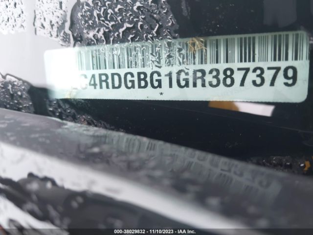 2C4RDGBG1GR387379 Dodge Grand Caravan Se