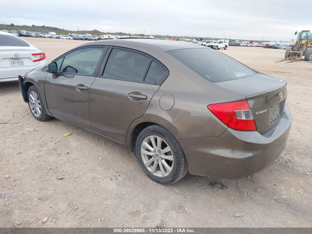 2012 HONDA CIVIC EX VIN: 2HGFB2F80CH591834