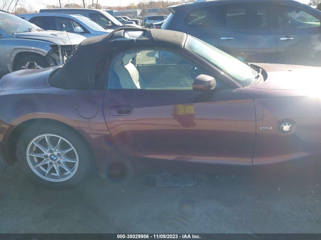 2005 BMW Z4 2.5I VIN: 4USBT33595LS56890