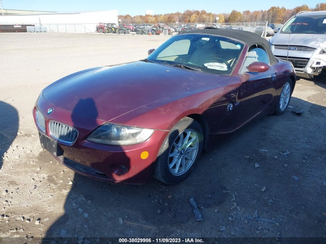2005 BMW Z4 2.5I VIN: 4USBT33595LS56890