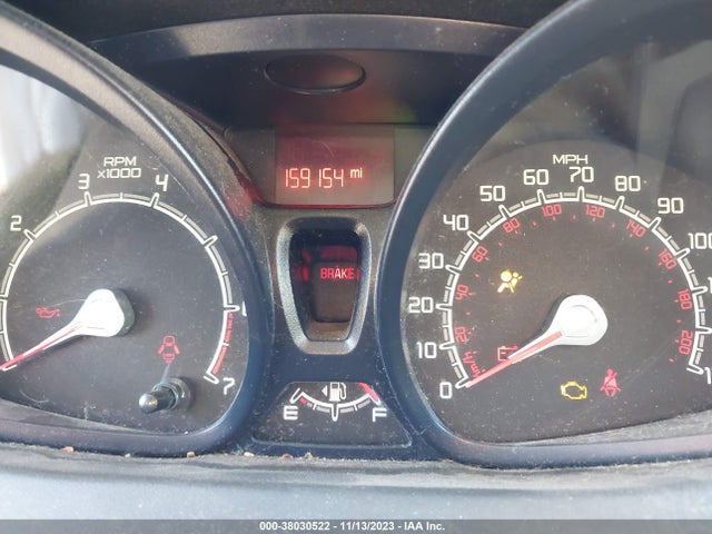 2012 FORD FIESTA S VIN: 3FADP4AJ9CM221180