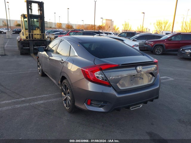 2019 HONDA CIVIC SPORT VIN: 2HGFC2F89KH589091