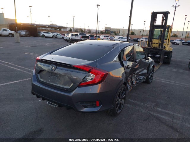 2019 HONDA CIVIC SPORT VIN: 2HGFC2F89KH589091