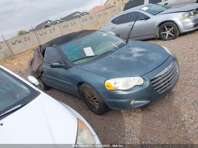 2005 CHRYSLER SEBRING TOURING VIN: 1C3EL55R45N706243