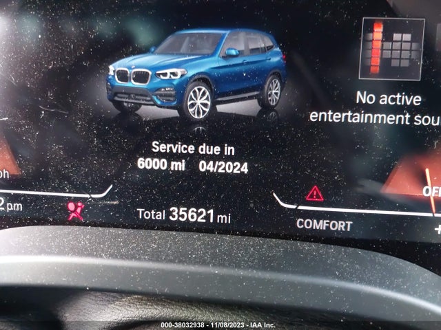 BMW X3 Xdrive30i 2020 5UXTY5C09L9C93431 Image 15
