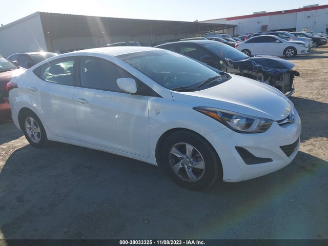 2014 HYUNDAI ELANTRA SE VIN: 5NPDH4AE5EH449485
