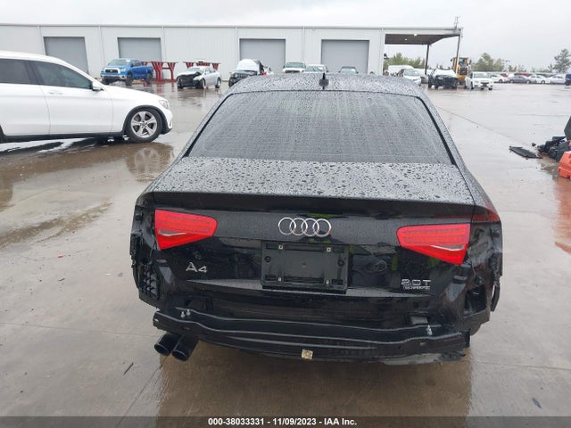 2016 AUDI A4 2.0T PREMIUM VIN: WAUFFAFL1GN016556