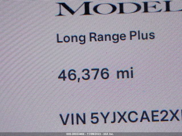 5YJXCAE2XMF323579 Tesla Model X Long Range Dual Motor All-wheel Drive/long Range Plus Dual Motor All-wheel Drive
