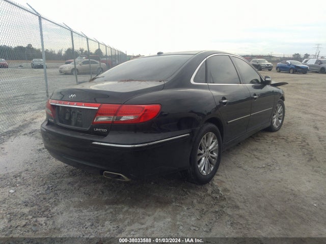 2011 HYUNDAI AZERA LIMITED VIN: KMHFC4DFXBA530363