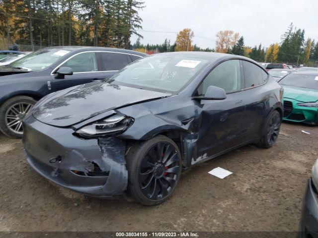 2022 TESLA MODEL Y 7SAYGDEF8NF494025 Photo 1