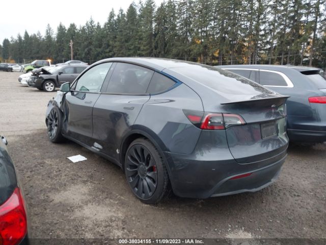 2022 TESLA MODEL Y 7SAYGDEF8NF494025 Photo 2