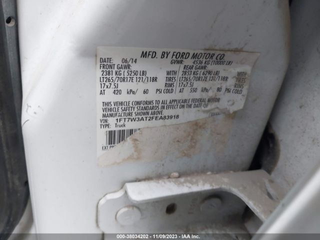1FT7W3AT2FEA83918 Ford F-350 Xl