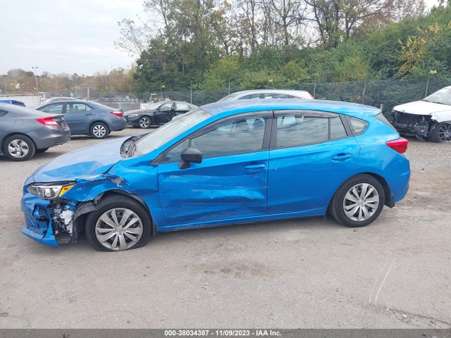 2022 SUBARU IMPREZA BASE 5-DOOR VIN: 4S3GTAA64N1727612