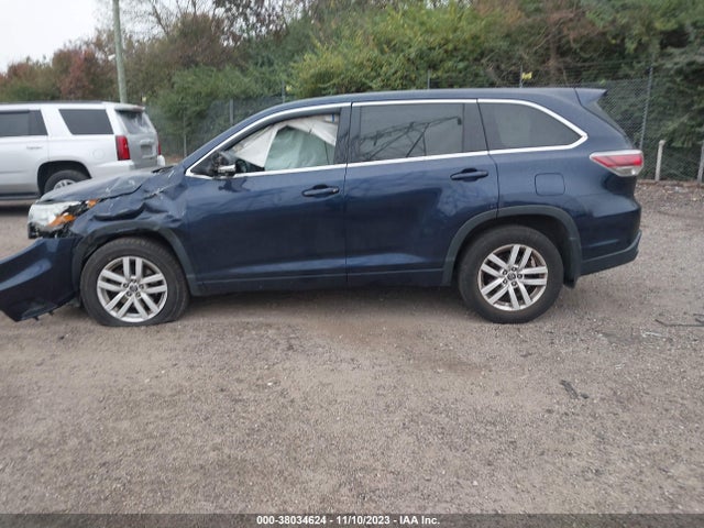 2016 TOYOTA HIGHLANDER LE V6 VIN: 5TDBKRFH5GS342037