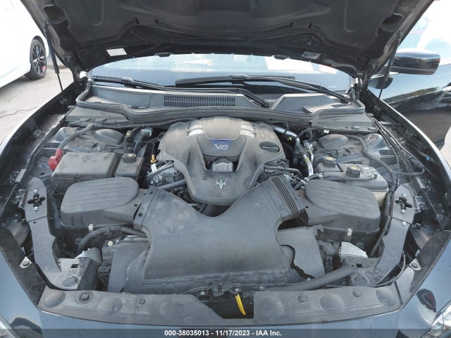 2014 MASERATI GHIBLI S Q4 VIN: ZAM57RTA4E1086016